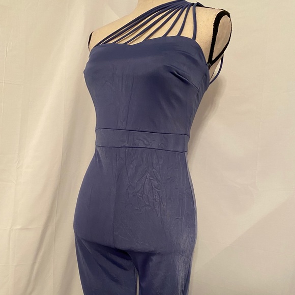Blue One Piece Jumpsuit - Picture 2 of 4